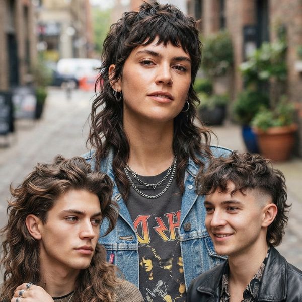 Best Modern Wavy Mullet Styles