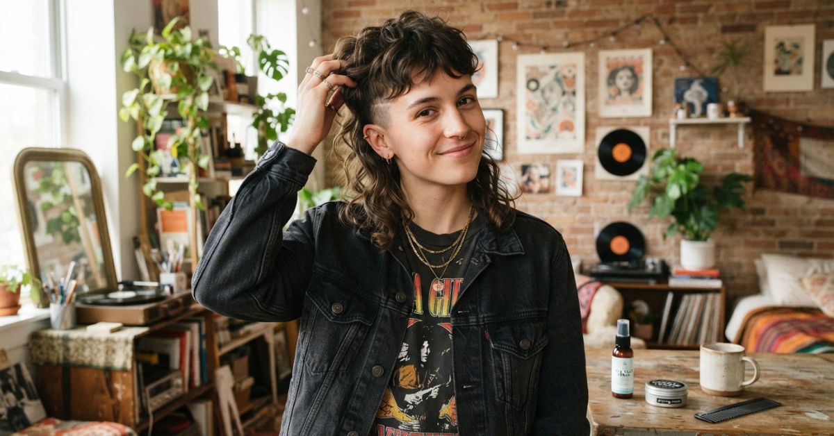 Modern Mullet with Wavy Hair: Effortless Styling Tips