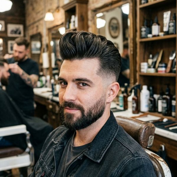 Pompadour Quiff