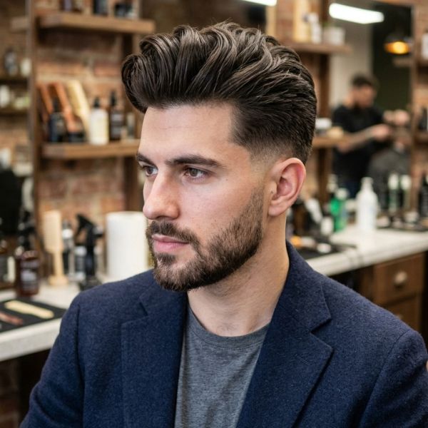 Quiff with Beard