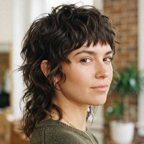Short Shaggy Mullet
