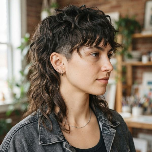 Textured Wavy Mullet