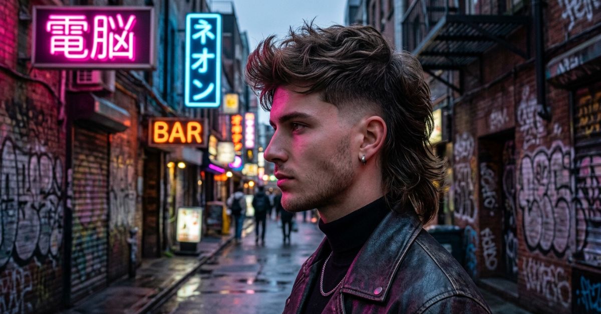 fade mullet