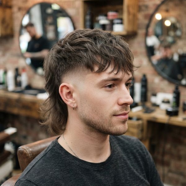 Fine Hair Modern Mullet Fade