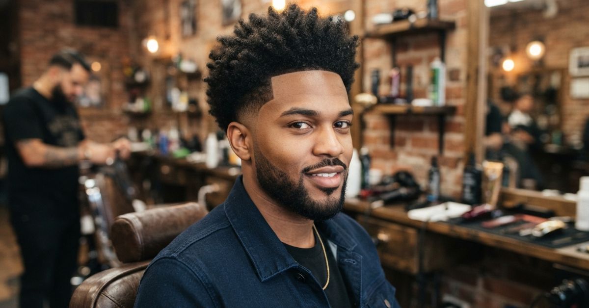 Low Taper Fade Afro