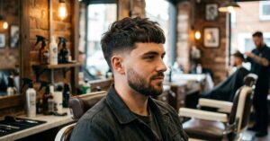 Low Taper Fade French Crop Hair