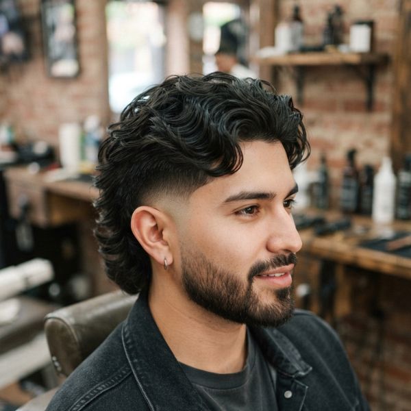 Mid Modern Mullet Fade