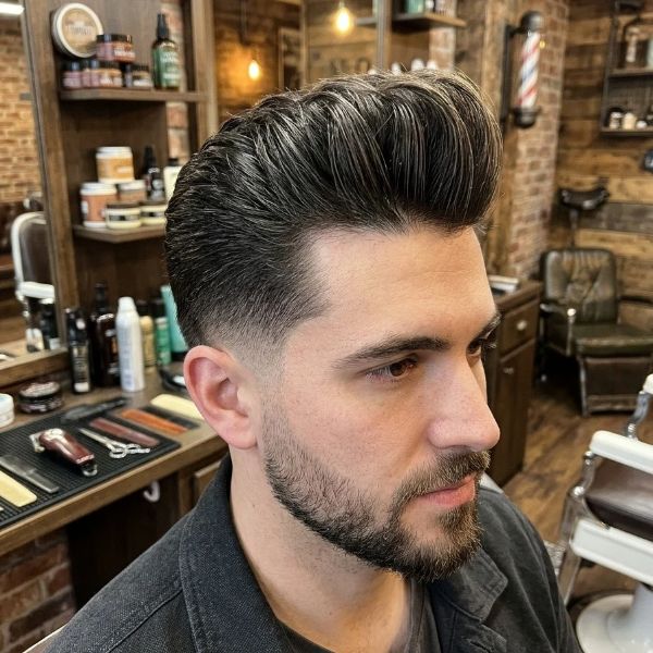Pompadour Quiff